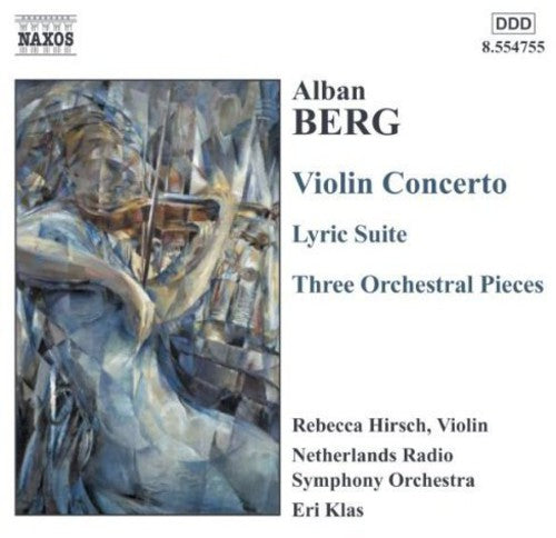 the album cover for Eri Klas - Violin Concerto / Lyric Suite / 3 Orchestra Pieces