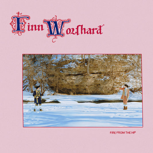 the album cover for Finn Wolfhard - Fire From The Hip [Indie Exclusive Half Moon Baby Blue + White]