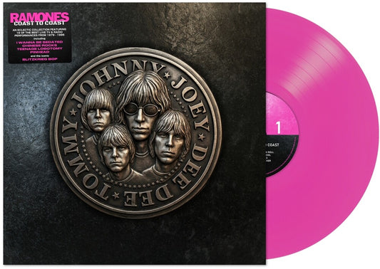 the album cover for Ramones - Coast To Coast [Indie Exclusive] [Colored Vinyl] [Limited Edition] [Indie Exclusive]