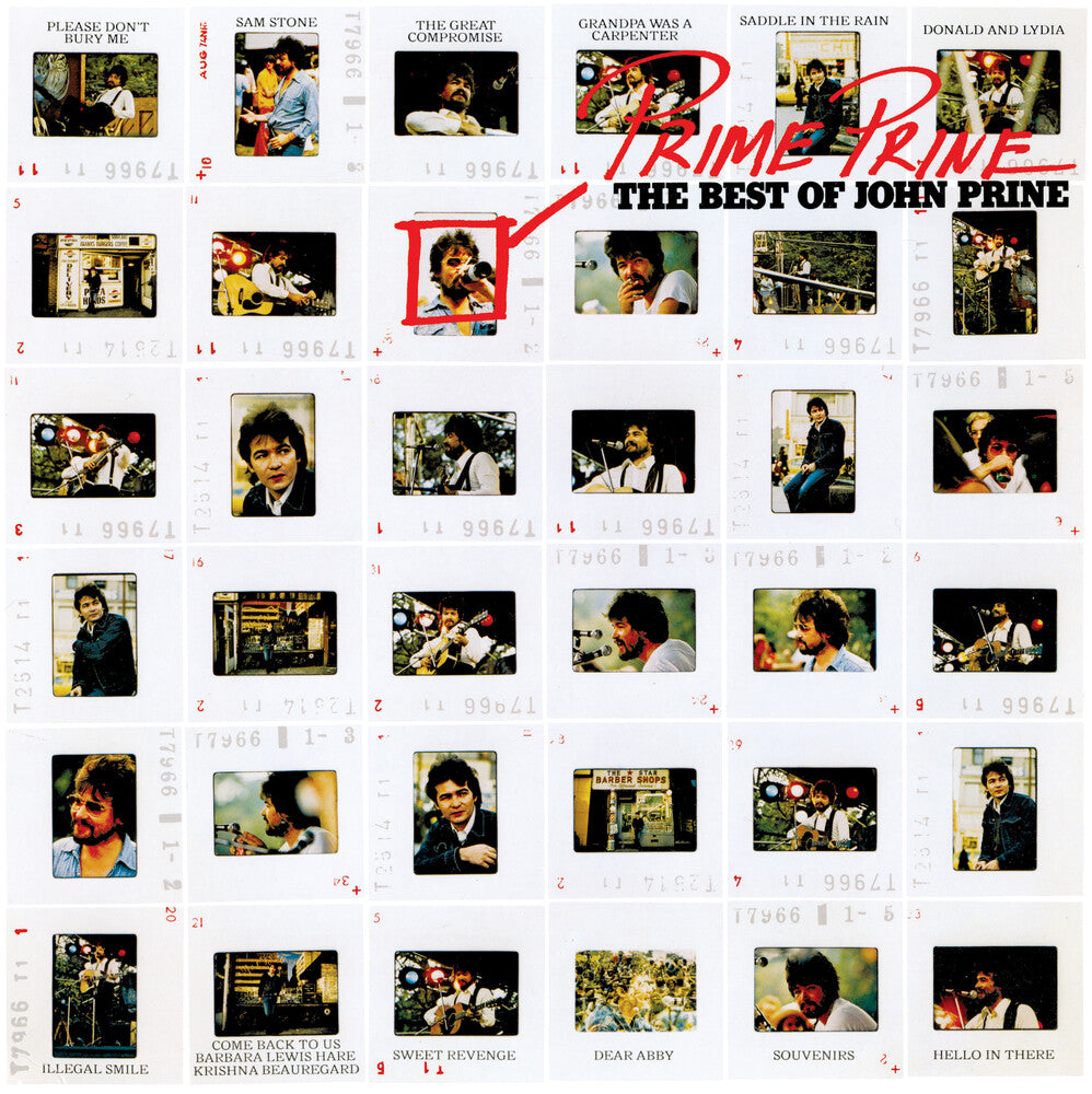 the album cover for John Prine - Prime Prine 