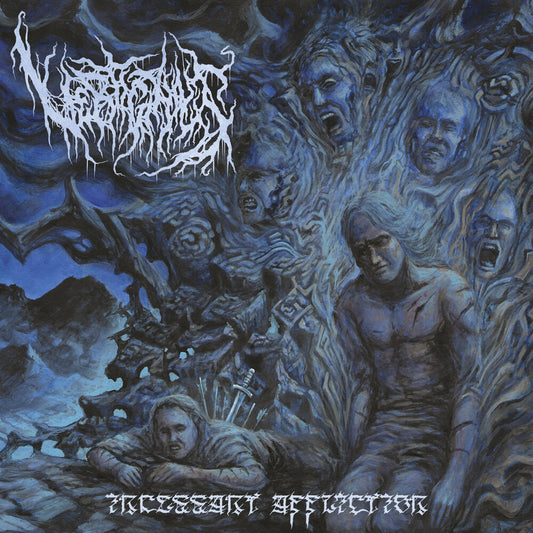the album cover for Vertiginous - Incessant Affliction
