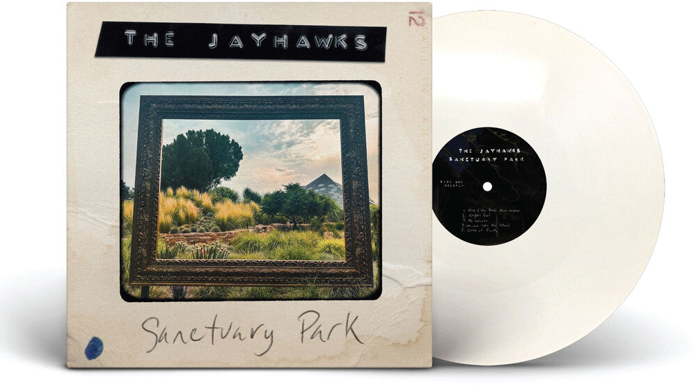 the album cover for The Jayhawks - Sanctuary Park [Opaque White]