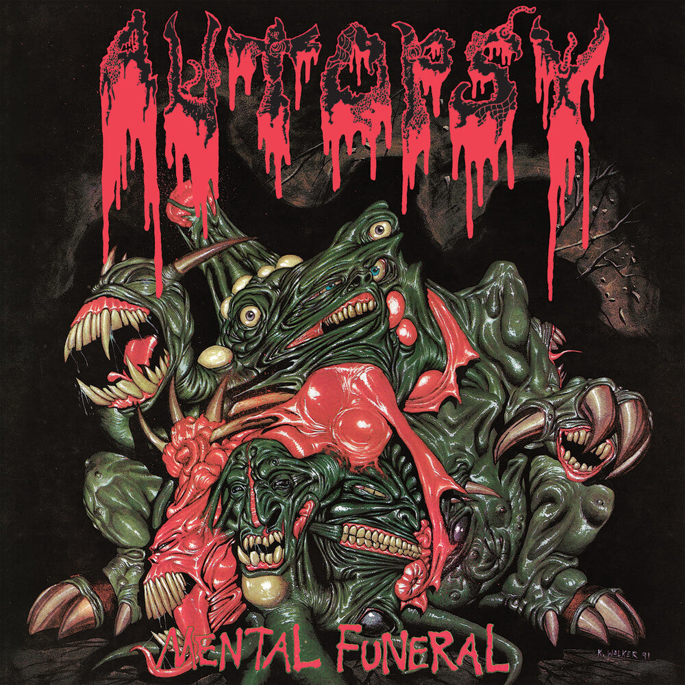 the album cover for Autopsy - Mental Funeral (Aniv)