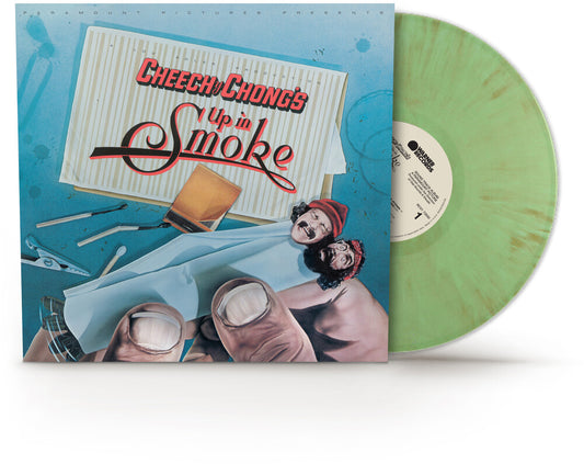 the album cover for Cheech & Chong (Colv) (Ltd) (Red) - Up In Smoke / O.S.T. [Colored Vinyl] [Limited Edition] (Red)