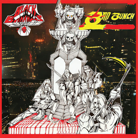 the album cover for Black Bananas - Bad Bunch [Indie Exclusive] Banana Splatter [Colored Vinyl] [Indie Exclusive]