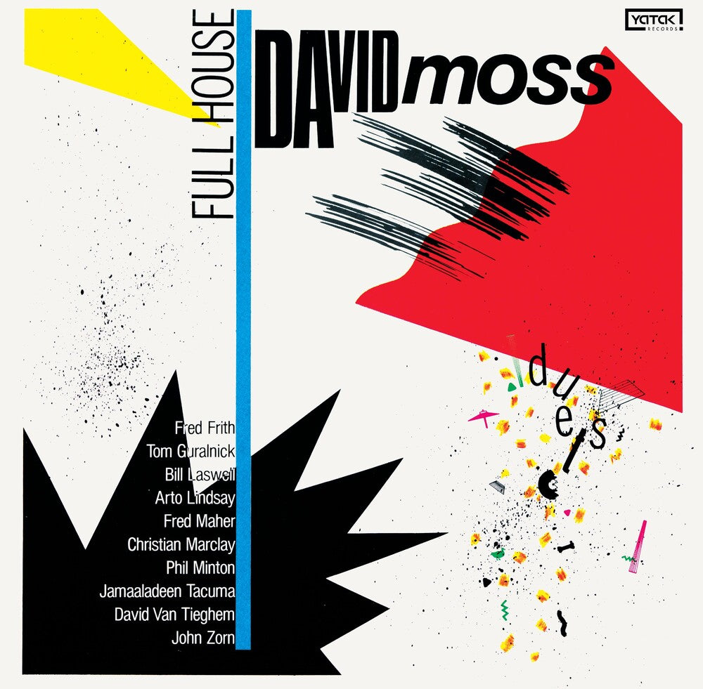 the album cover for David Moss - Full House [Remastered]
