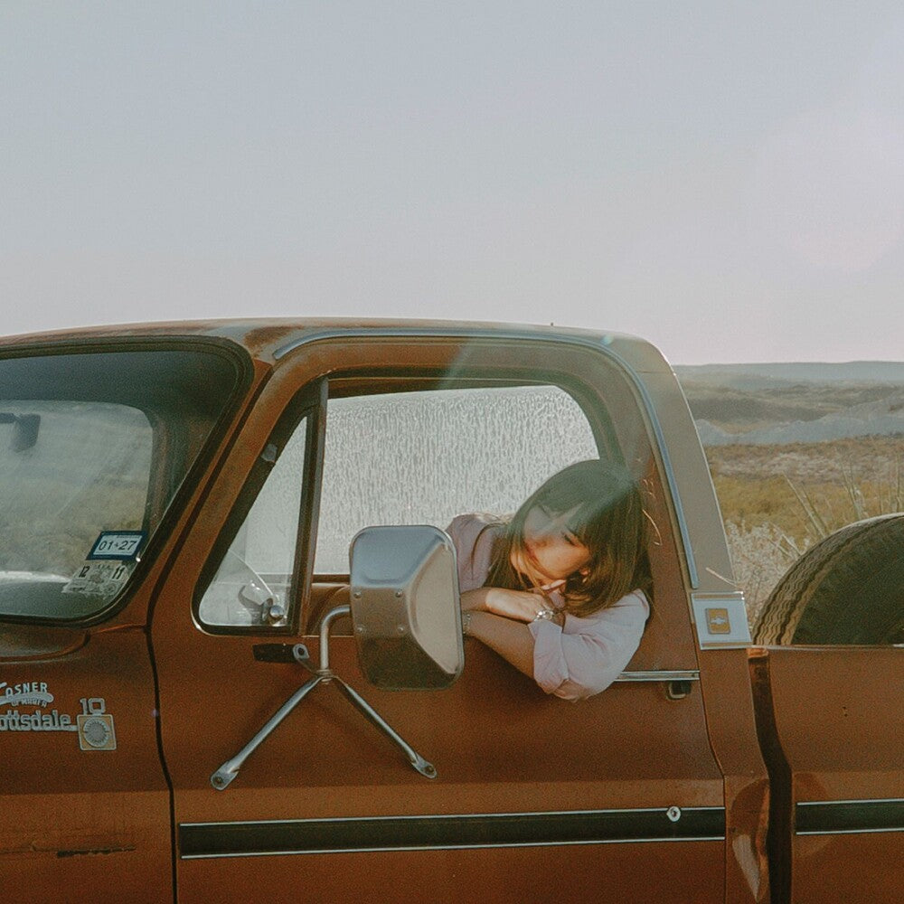 the album cover for Jess Williamson - Mile South Of Heaven