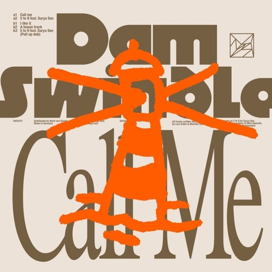 the album cover for Dam Swindle - Call Me (Ep)