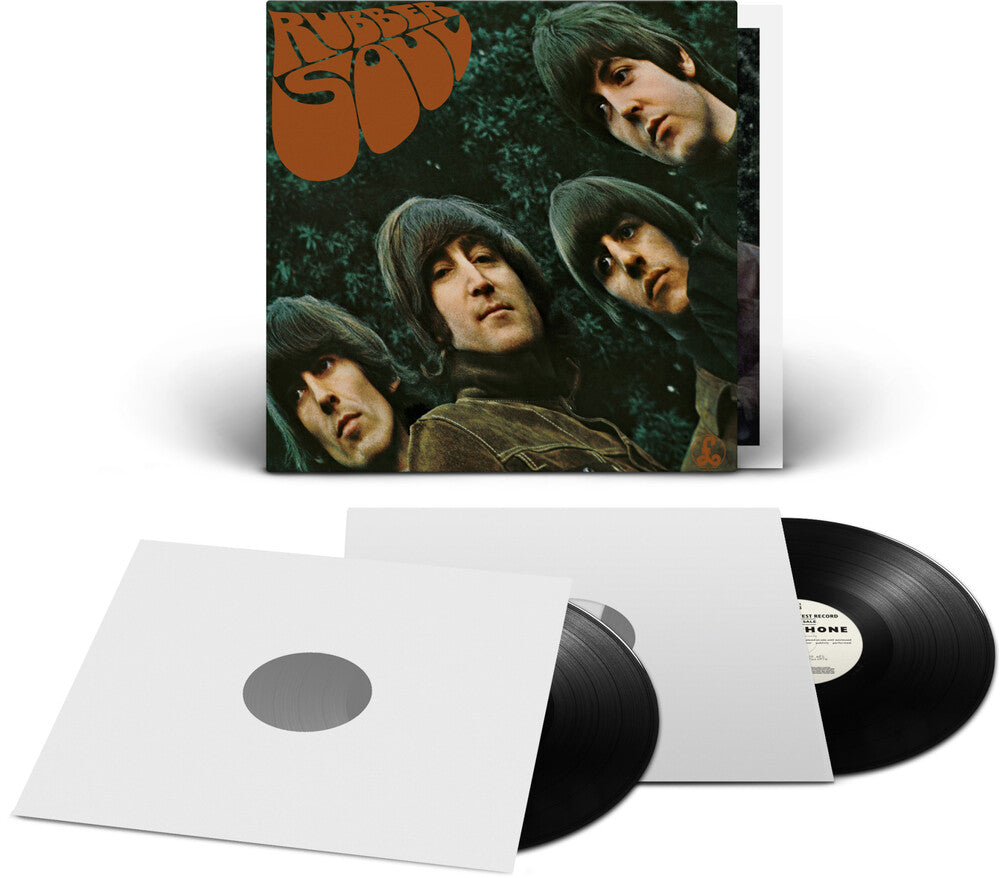 the album cover for The Beatles - Rubber Soul - Special Edition [180g Deluxe Half-speed Mastered]