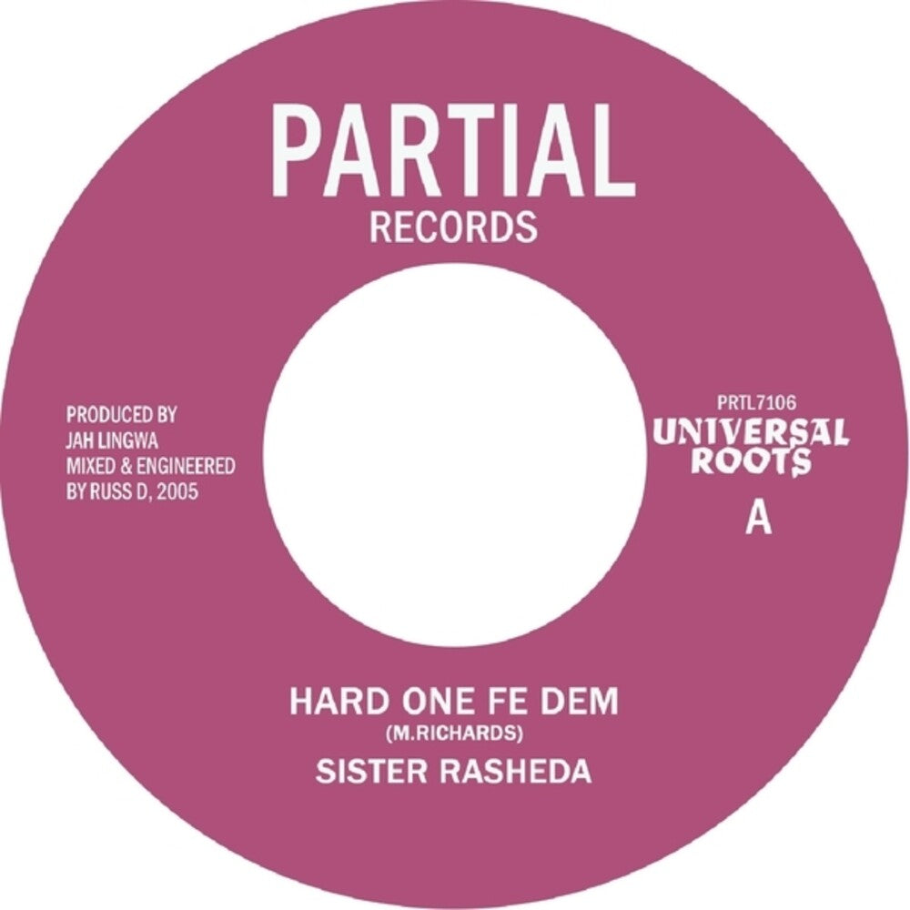 the album cover for Sister Rasheda - Hard One Fe Dem' (Ep)