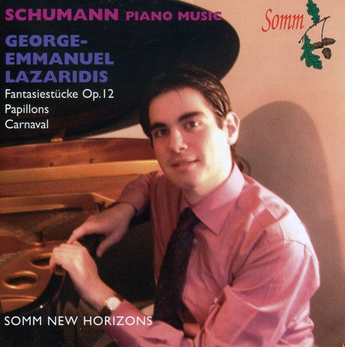 the album cover for George-Emmanuel Lazaridis - Piano Music