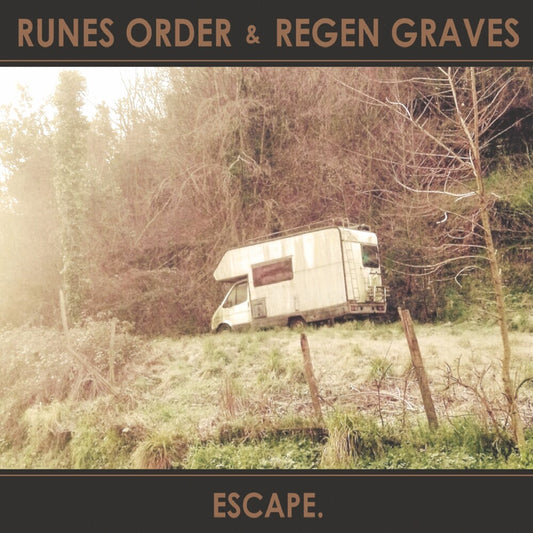 the album cover for Runes Order & Regen Graves - Escape