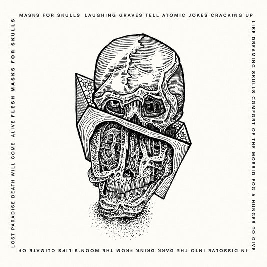 the album cover for Scorpion Milk - Flesh Masks For Skulls