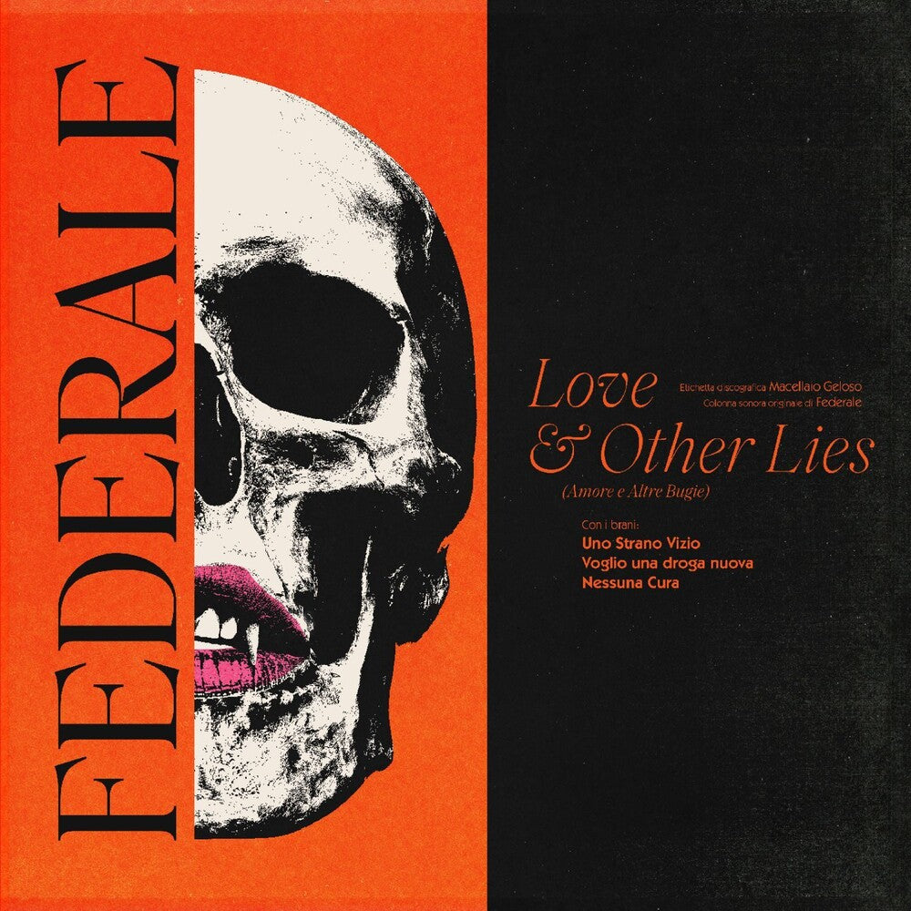 the album cover for Federale - Love & Other Lies [Magenta]