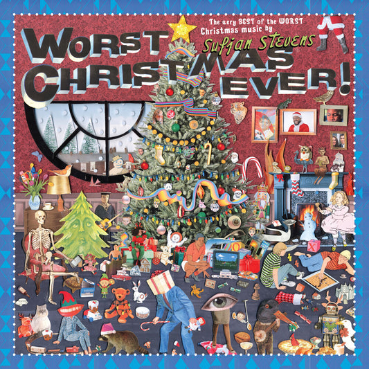 the album cover for Sufjan Stevens - Worst Christmas Ever [Rudolph Red]