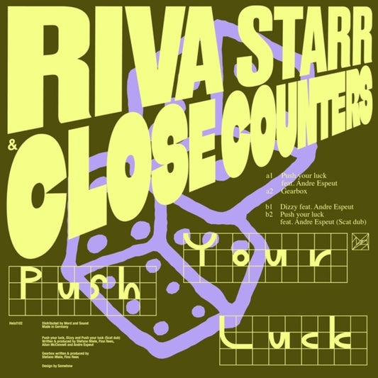 the album cover for Riva Starr  / Close Counters - Push Your Luck (Ep)