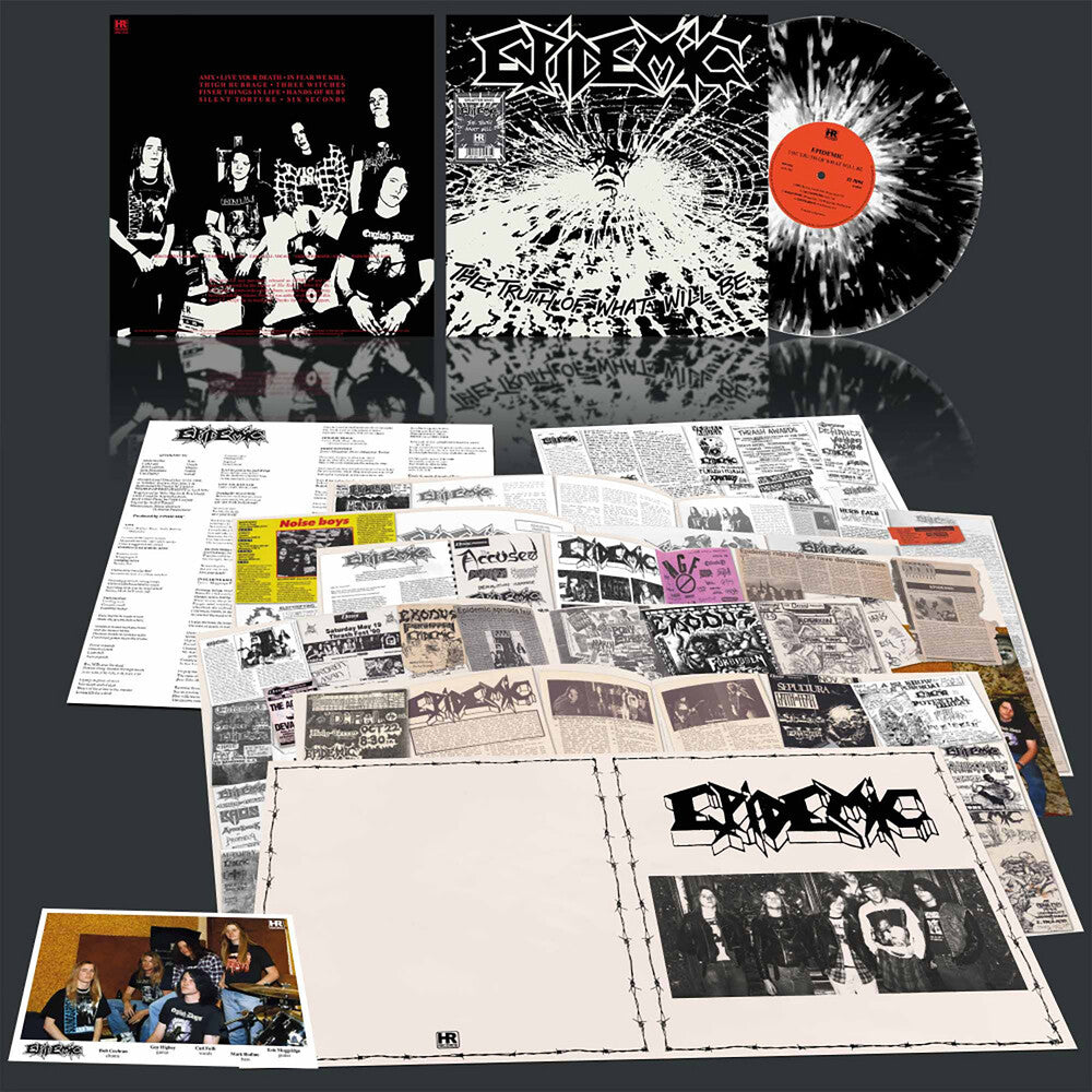 the album cover for Epidemic - Truth Of What Will Be (Blk) [Colored Vinyl] (Wht)