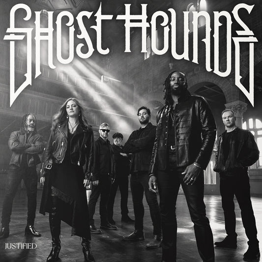the album cover for Ghost Hounds - Justified
