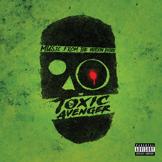 the album cover for Toxic Avenger - O.S.T. (Colv) (Red) (Spla) - Toxic Avenger - O.S.T. [Colored Vinyl] (Red) (Spla)