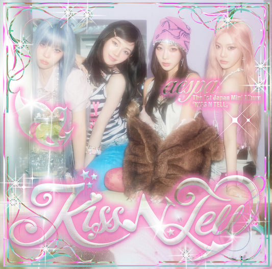 the album cover for Aespa - Kiss N Tell (Post)