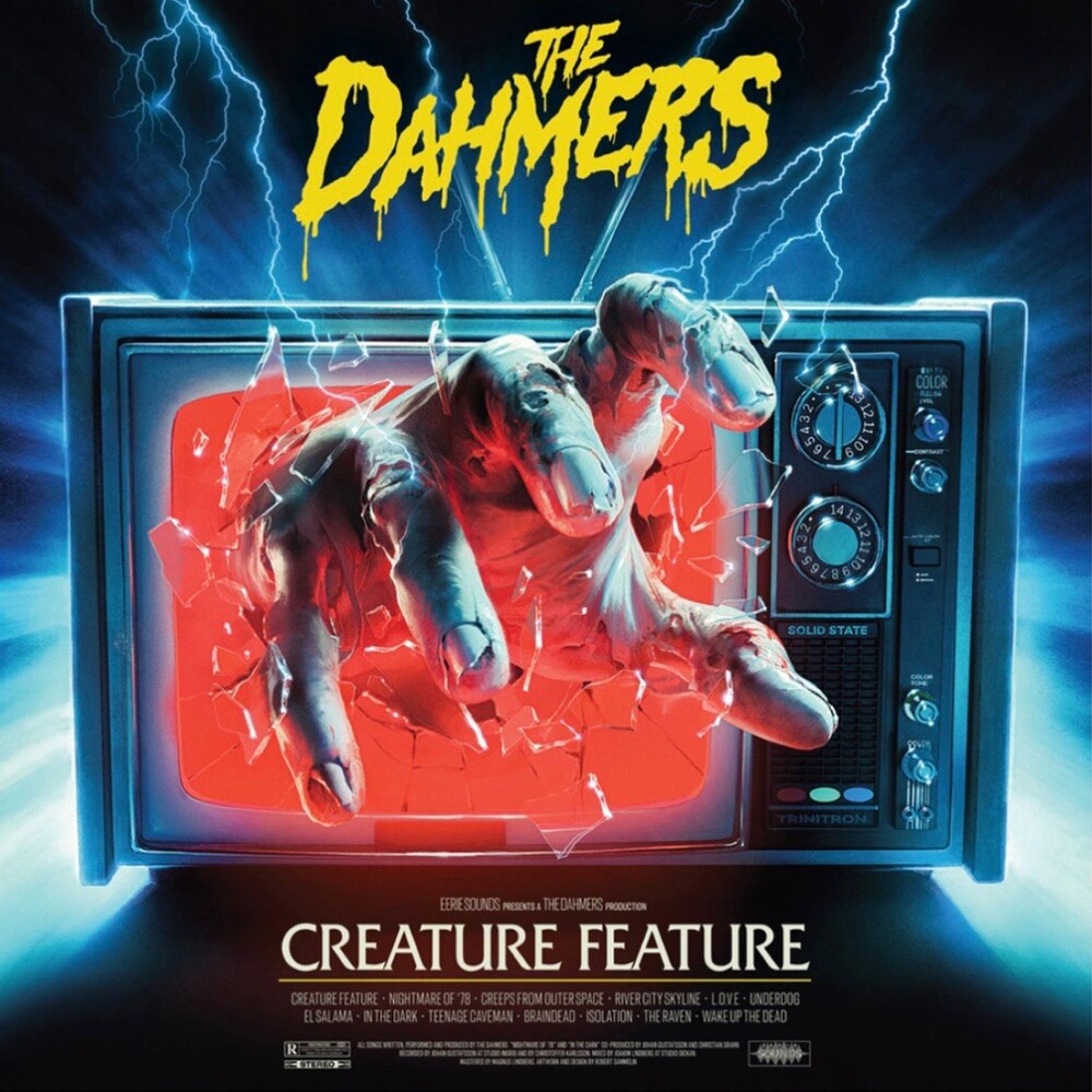 the album cover for Dahmers - Creature Feature - Transparent Green Vinyl [Colored Vinyl]
