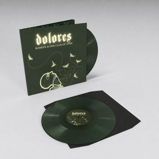 the album cover for Bohren & Der Club Of Gore - Dolores [Colored Vinyl] (Grn) [Reissue]
