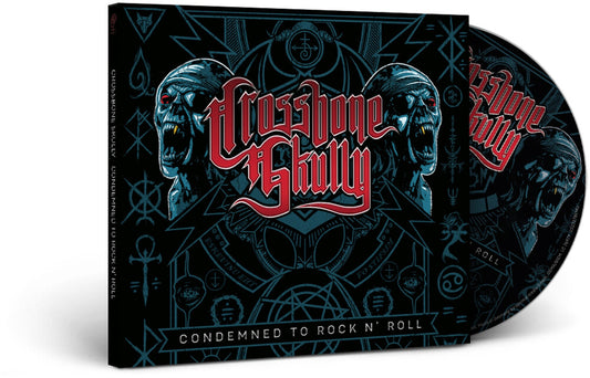 the album cover for Crossbone Skully - Condemned To Rock N Roll