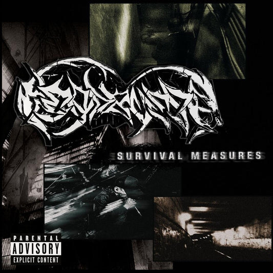 the album cover for Headbussa - Survival Measures - Orange [Colored Vinyl] (Org)
