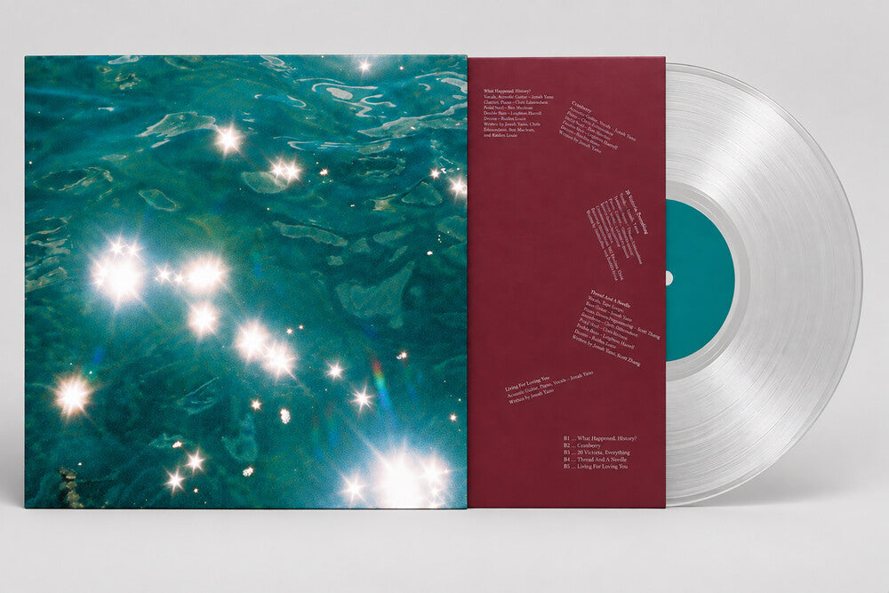 the album cover for Jonah Yano - Spin [Indie Exclusive] [Clear Vinyl] [Indie Exclusive]