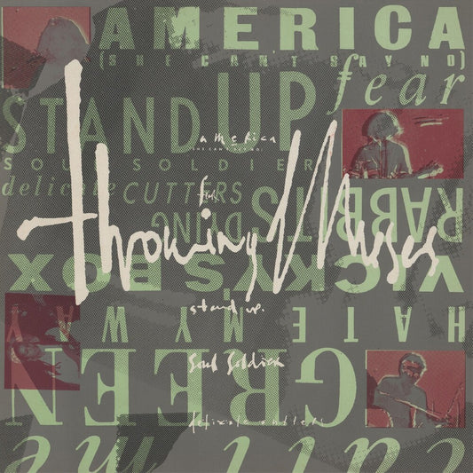 the album cover for Throwing Muses - Throwing Muses [Indie Exclusive Oxblood Red]