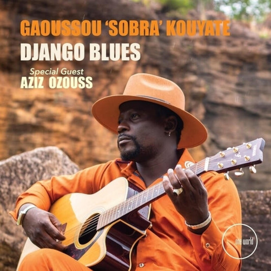 the album cover for Gaoussou Kouyate  Sobra - Django Blues