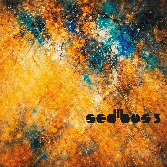 the album cover for Sedibus - 3 - Orange/Red/Yellow Marble [Colored Vinyl] (Gate) (Org)