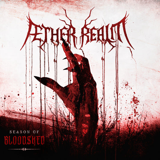 the album cover for Aether Realm - Season of Bloodshed