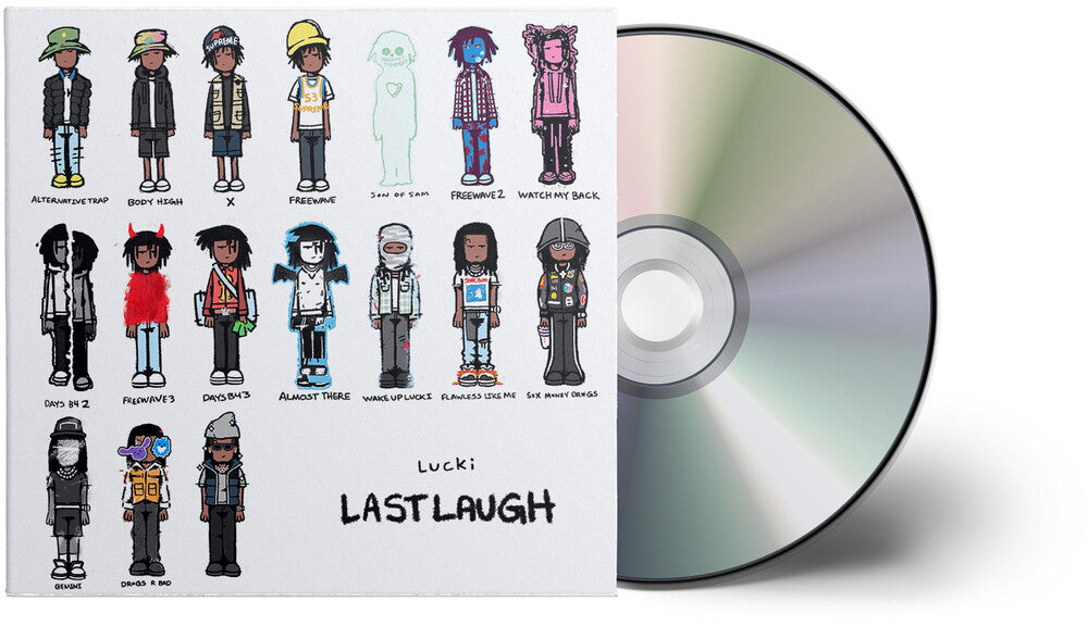 the album cover for Lucki - Last Laugh Archive Tape [Digipak]