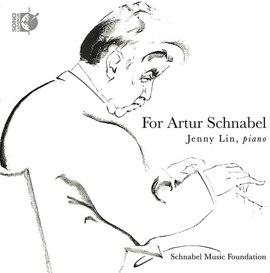 the album cover for Jenny Lin - For Artur Schnabel
