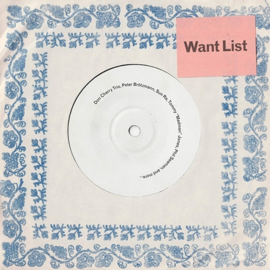 the album cover for Want List / Various - Want List / Various