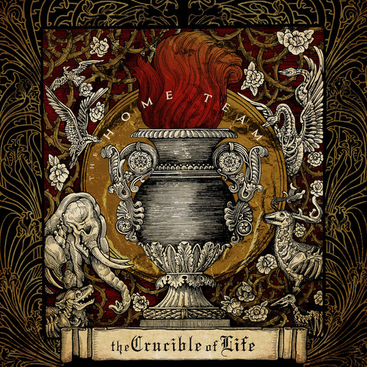 the album cover for Home Team - Crucible Of Life (Blk) [Clear Vinyl] [Deluxe] (Spla)