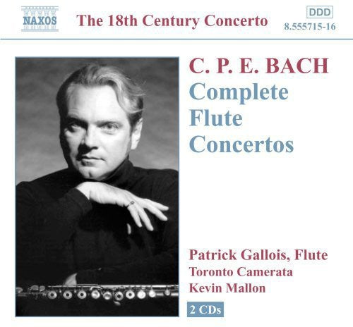 the album cover for Patrick Gallois - Complete Flute Concertos