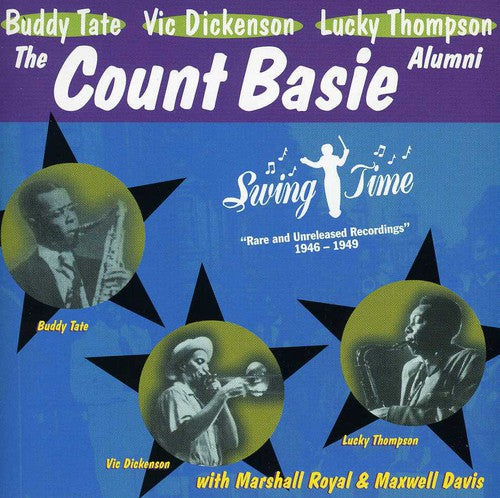 the album cover for Tate/Dickenson/Thompson - Count Basie Alumni Sessions