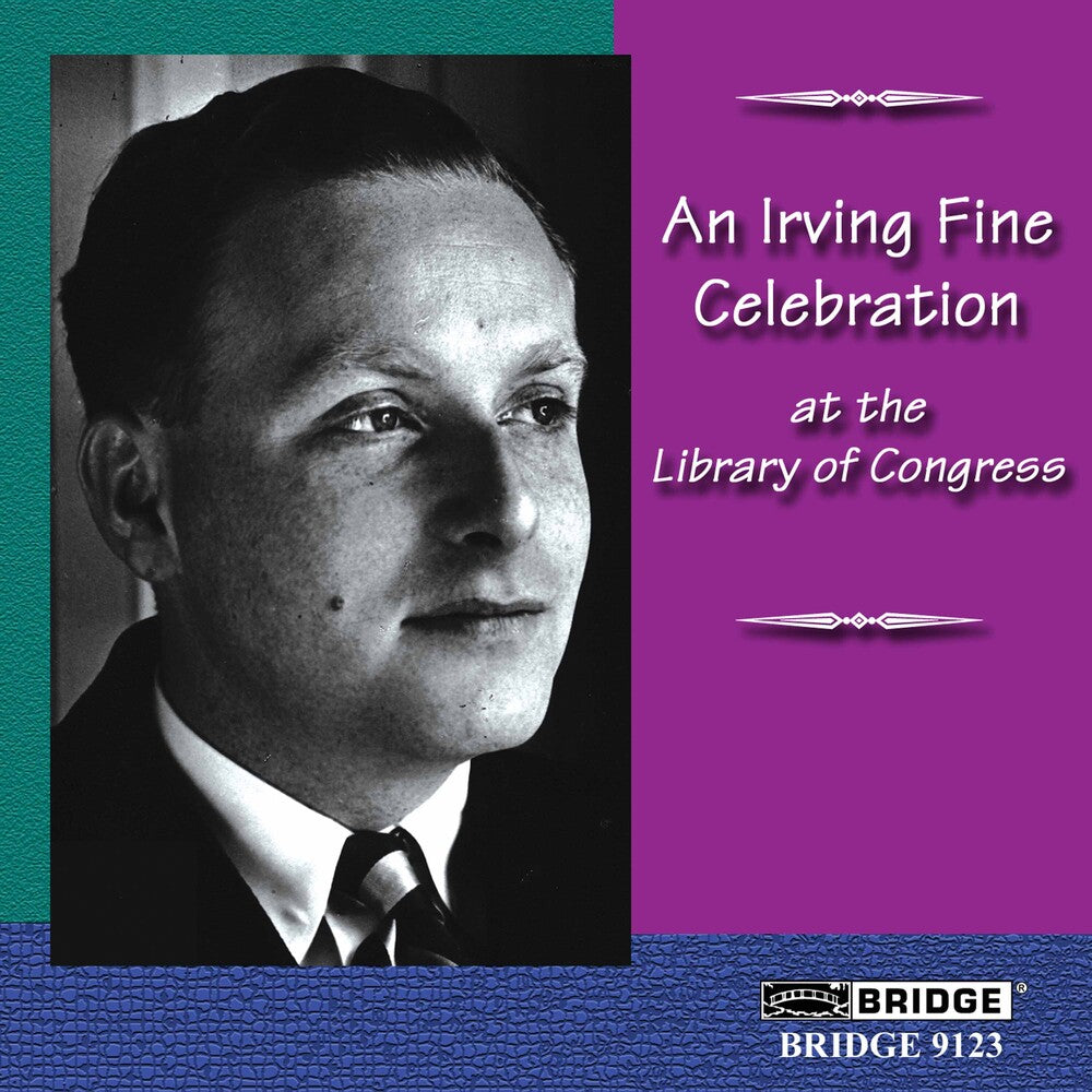 the album cover for Norman Scribner - Irving Fine Celebration at Library of Congress 16