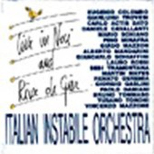 the album cover for Italian Instabile Orchestra - Live in Noci & Rive-De-Gier 1991