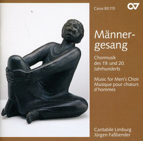 the album cover for Contabile Limburg / Fassbender - Mannergesang: Men's Songs