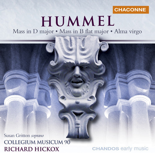 the album cover for Richard Hickox - Mass in D Major Op 111 / Mass in B-Flat