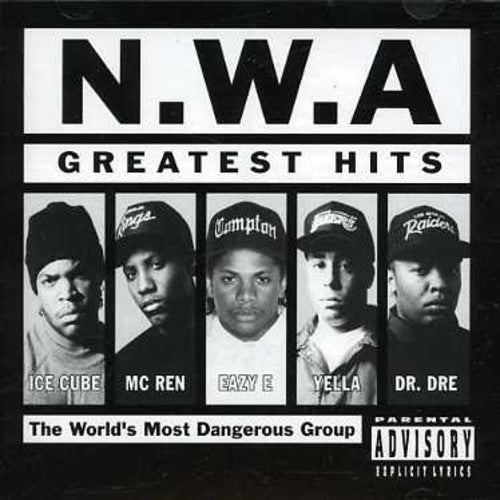 the album cover for N.W.A. - Greatest Hits [PA] [Remaster]
