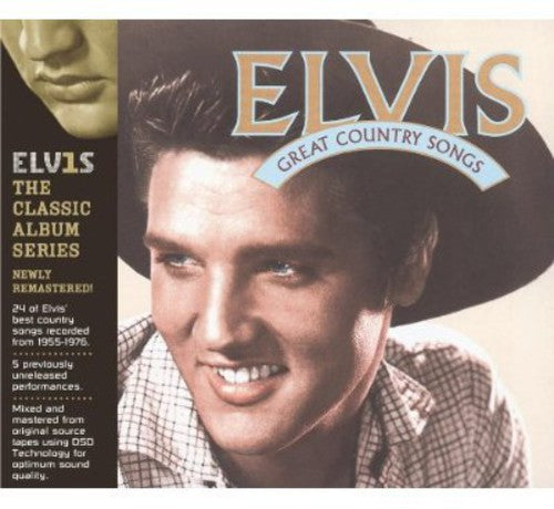 the album cover for Elvis Presley - Great Country Songs