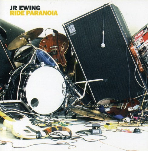 the album cover for Jr Ewing - Ride Paranoia