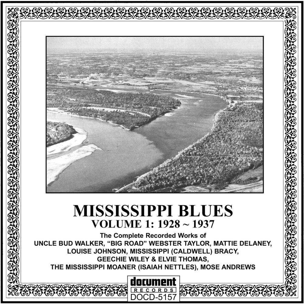 the album cover for Various Artists - Vol. 1-(1928-37) Mississippi B