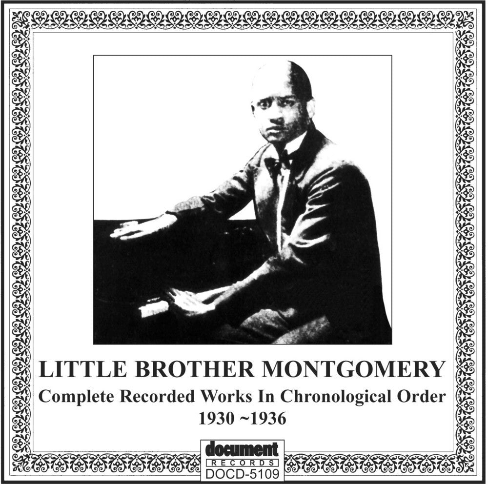 the album cover for Little Brother Montgomery - 1930-36