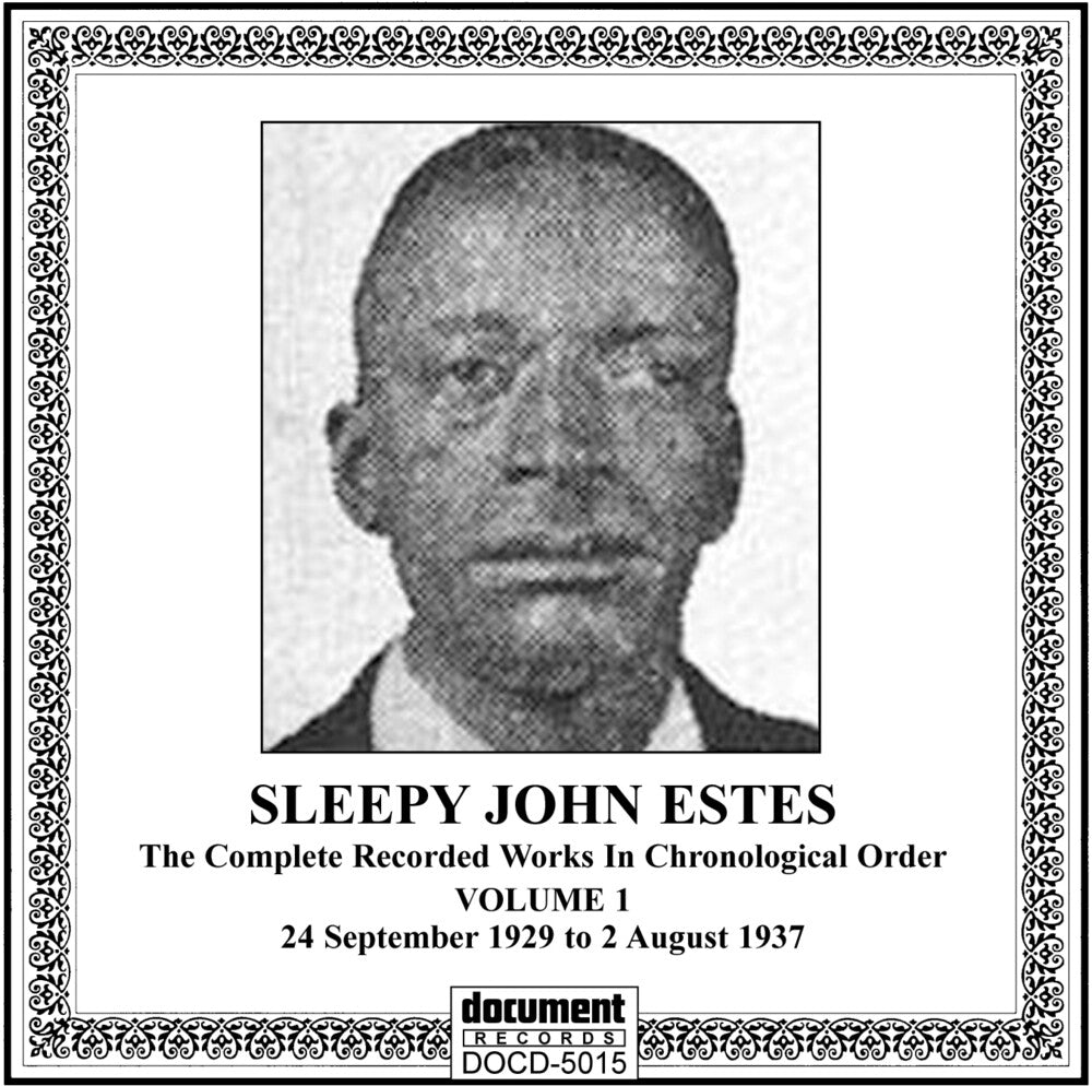the album cover for Sleepy Estes John - Complete Recorded 1