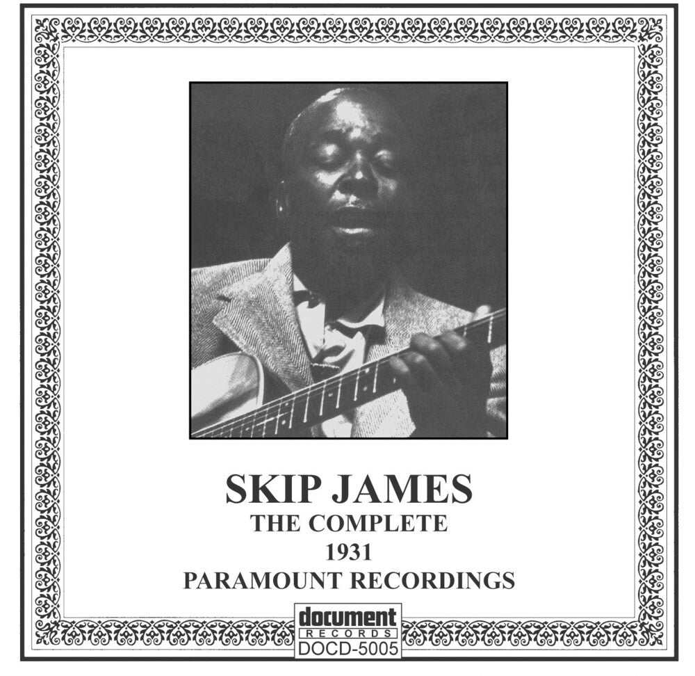 the album cover for Skip James - Complete Recorded